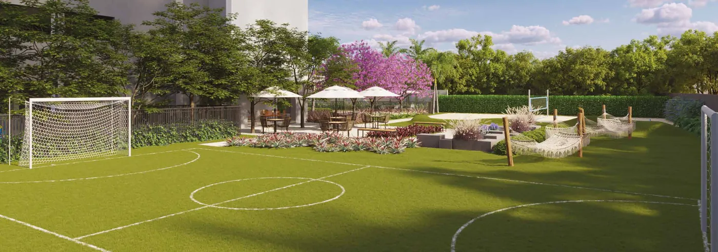 Campo e praça