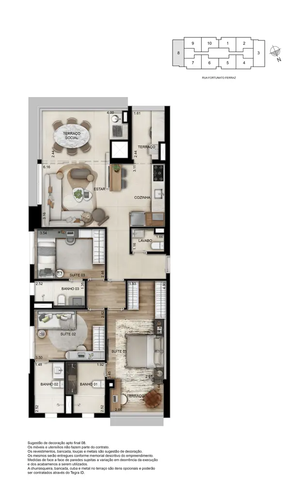 Planta Planta 105 m²