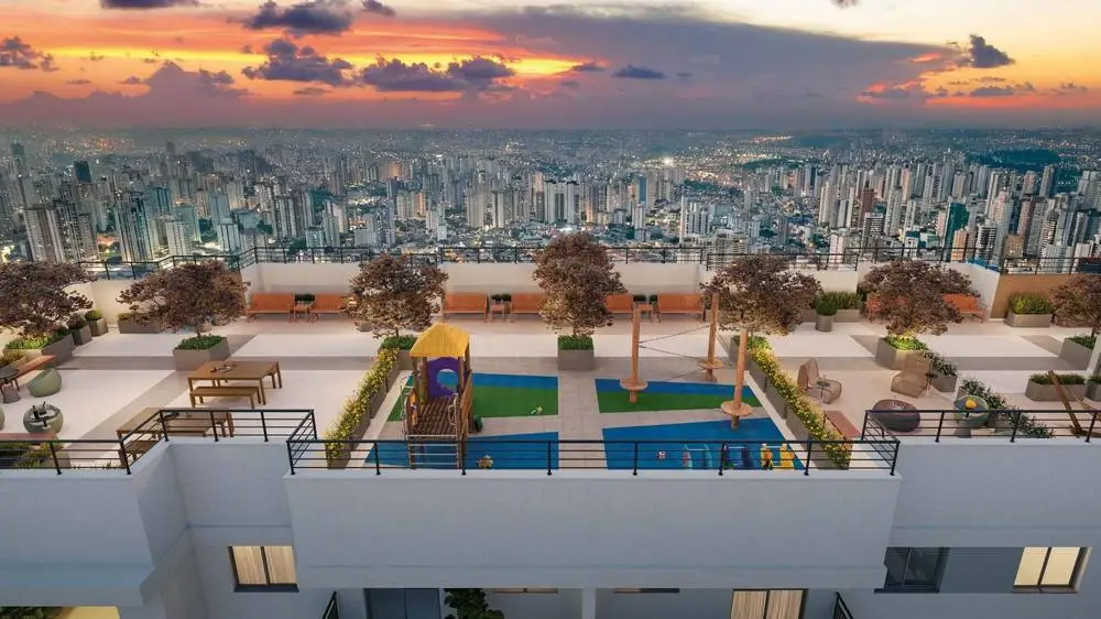 Rooftop por do sol